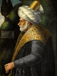 Mourad Ier - Retrato do Sultão Murad I (1326-1389) par Anônimo