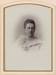 Olga Constantinovna de Russie, reine des Hellenes - Retrato da Grã-Duquesa Olga Constantinovna da Rússia (1851-1926), Anónima . Foto de Albumina. Coleção Particular