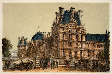 Paris 1874: Les Tuileries, Colecção privada