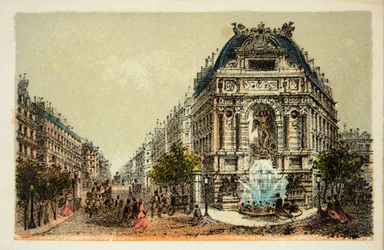 Paris 1874: A Fonte de Saint Michel, Coleção Particular
