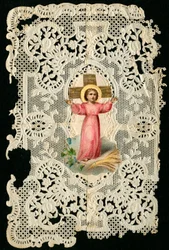 Imagem piedosa: Jesus criança (cromolitografia)