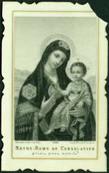 Imagem piedosa: Nossa Senhora da Consolação (imprimir)