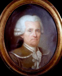 Retrato de Alexis de Magny (1712- 1777) ótico francês - pintura anónima, Academia das Ciências