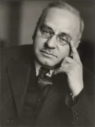 Retrato de Alfred Adler (1870-1937), Anónimo. Fotografia