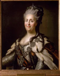 Retrato de Catarina II da Rússia (Catarina, a Grande)