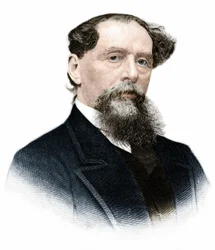 Retrato de Charles Dickens (1812-1870), escritor inglês.