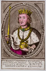 Retrato de Eduardo II (1284-1327) Rei de Inglaterra, Coleção Privee