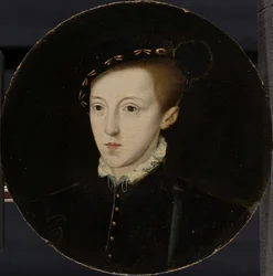 Retrato de Eduardo VI (1537-1553), c.1550 (óleo sobre painel)