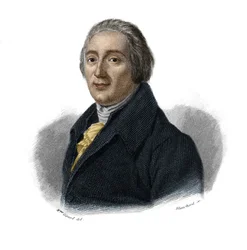 Retrato de Etienne Delessert (1735 -1816) banqueiro e industrial francais em "Retratos e história de homens úteis: homens e mulheres de todos os países e condições, que adquiriram direitos ao reconhecimento dos homens" publicado e propagado pelo