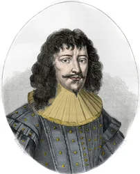 Retrato de François-Henri de Montmorency-Bouteville (François Henri de Montmorency Bouteville), chamado Marechal de Luxembourg