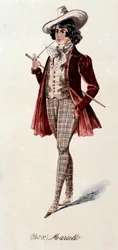 Retrato de Marcello, de La boheme de Puccini (1892-1895)