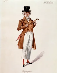 Retrato de um lojista, de La boheme de Puccini (1892-1895)