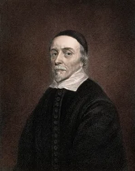 Retrato do médico inglês Sir William Harvey 1578-1657