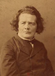 Retrato do compositor Anton Rubinstein (1829-1894), Anónimo . Foto Albumina. Coleção Particular