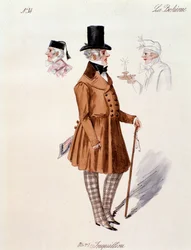 Retrato do senhorio, de La boheme, de Puccini (1892-1895)