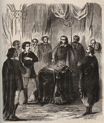 Recepção de um Illuminatus (sociedade secreta) - Reception d