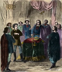Recepção de um Illuminatus (sociedade secreta) - Reception d
