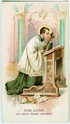 São Luís Gonzaga (gravura