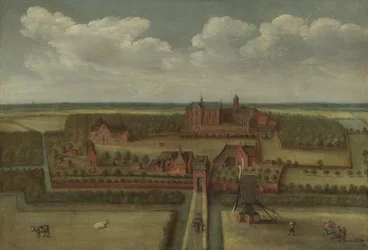 A Abadia de Leeuwenhorst na Renânia