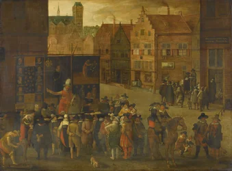 O charlatão, c.1619-25 (óleo sobre painel)