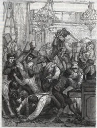 Roubo do guarda de móveis (actual Hotel de la Marine, Place de la Concorde) - Roubo na semana de 11 a 17 de Setembro de 1792 por uma banda encomendada por Paul Miette, de uma parte da Diamonds, no hotel du Garde-Meuble de la Couronne, Paris, onde t