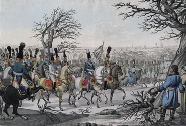 O czar Alexandre I da Rússia