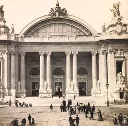 Exposição Universal de 1900 - Exposition Universelle de 1900 em Paris: Entre du Grand Palais - coleção particular