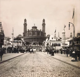 Exposição Universal de 1900 - Exposition Universelle de 1900 em Paris: Le Trocadero - coleção particular