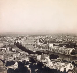Exposição Universal de 1900 - Exposition Universelle de 1900 em Paris: Vista Panorâmica - coleção particular