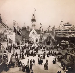 Exposição Universal de 1900 - Exposição Universelle de 1900 em Paris: Pavillon de navigation du commerce - coleção particular