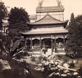 Exposição Universal de 1900 - Exposição Universal de 1900 em Paris: O Pavilhão da China - coleção particular