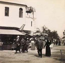 Exposição Universal de 1900 - Exposição Universal de 1900 em Paris: A rua do Cairo - coleção particular