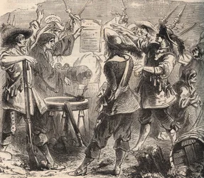 Guerra dos Trinta Anos: o cerco de Saint-Jean-de-Losne (Saint Jean de Losne) 2 de Novembro