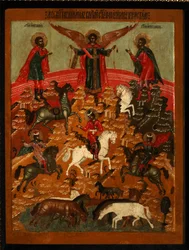 O milagre de Florus e Laurus, final do século XVII.