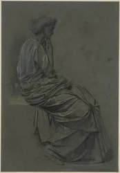Mulher sentada