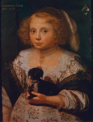 Retrato de uma criança de Anna Constantia de Beijwegh
