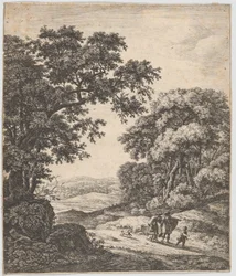 O Banimento de Hagar, século XVII.