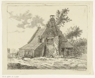 Ruína da casa Snaatburg em Maarssen