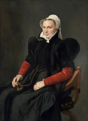 Retrato de uma mulher sentada