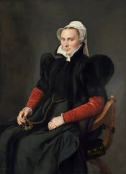 Retrato de uma mulher sentada