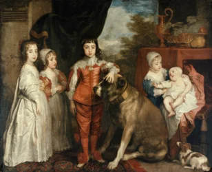 Os filhos de Carlos I da Inglaterra