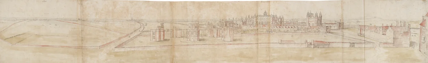 Palácio de Hampton Court do Norte, c1550-1560