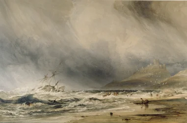 Castelo de Bamburgo, 1852