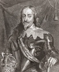 Rei Carlos I, Rei da Inglaterra, Escócia e Irlanda.