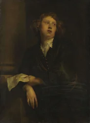 Retrato de Hendrik Liberti, c.1700 (óleo sobre tela)