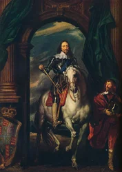 Carlos I 1600-1649 com M de St. Antoine, 1633, 1913
