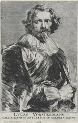 Lucas Vosterman, 1628-1632 (gravura sobre papel avergoado com gravura)