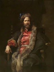 Retrato do pintor Martin Ryckaert (Maerten ou Marten Rijckaert ) Peinture de Anthony van Dyck (1599-1641) 1628-1630 - Óleo sobre madeira Dim 148x113 cm Museo del Prado, Madrid