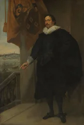 Retrato de Adriaan van der Borcht