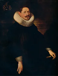 Retrato de Alexander Triest, Baro DAuweghem, c1630
